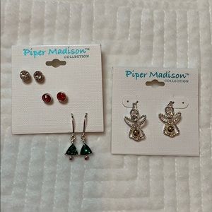 🎁 Piper Madison Christmas Holiday Earrings